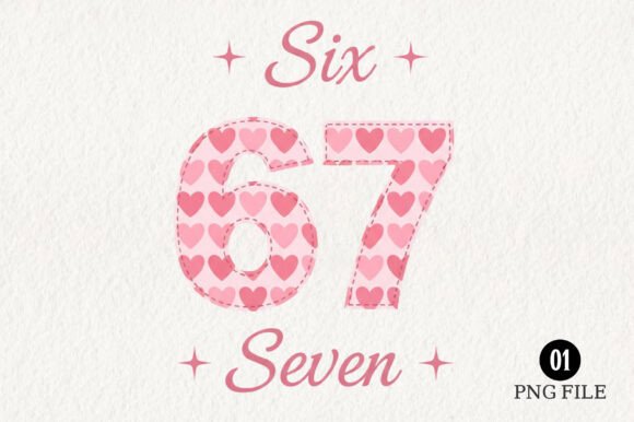 6 7 Valentine PNG, Trendy Valentine Png: A Strategic Tool for Creative and Business Success