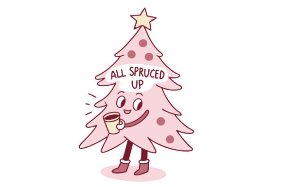 All Spruced Up Christmas PNG: A Versatile Digital Asset for Creative Projects