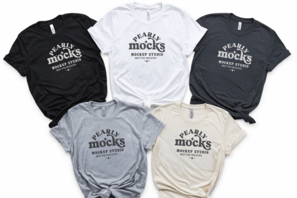 BC3001 Valentine Group T-shirt Mockup 55