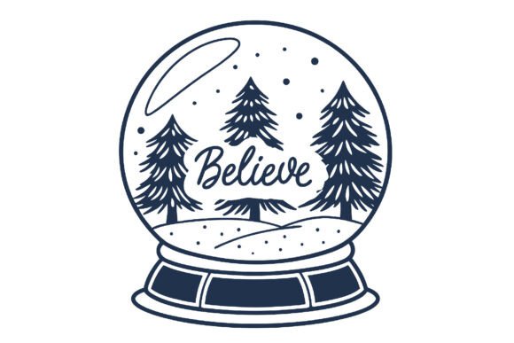 Believe Christmas PNG: Creative Freedom for Every Project