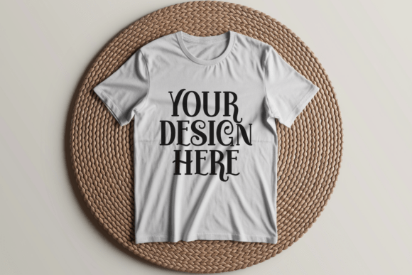 Bella Canvas 3001 Tshirt Flat Lay Mockup: A Versatile Tool for Creative Professionals