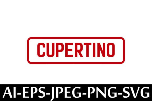 Cupertino Rubber Stamp Design Vector: A Comprehensive Overview