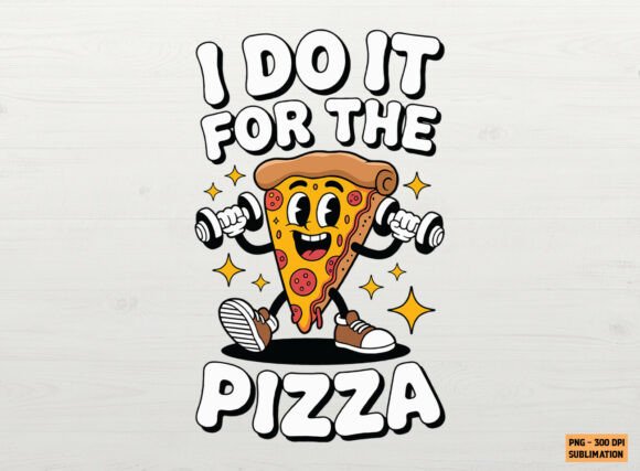 I Do It for the Pizza Shirt PNG Clipart: A Creative Resource for All