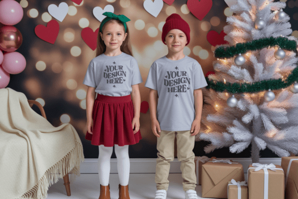 Kid's Valentine's Day Shirt Mockup 69: A Versatile Tool for Creative Professionals