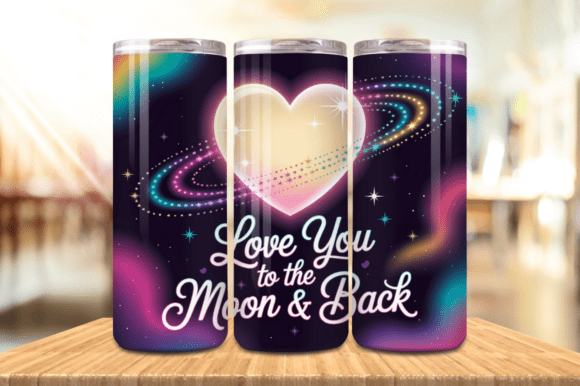 Love You to the Moon Back Tumbler Wrap: A Stylish and Practical Choice for Modern Users