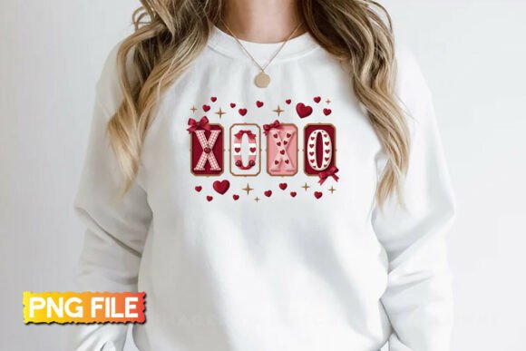 Preppy XOXO Valentine PNG: A Perfect Addition to Your Digital and Physical Projects