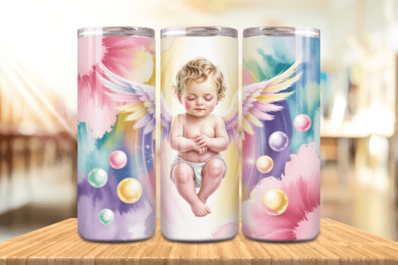 Tiny Fairy Valentine Tumbler Wrap