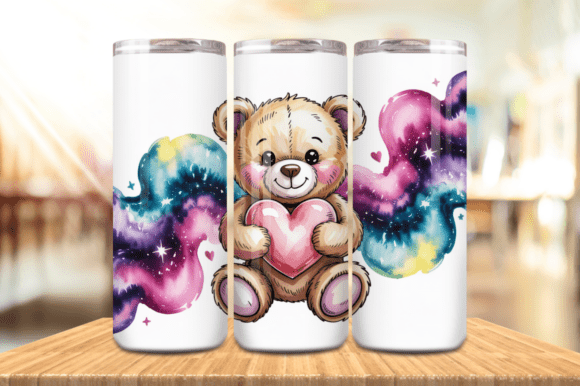 Valentine Day Teddy Bear Love Tumbler